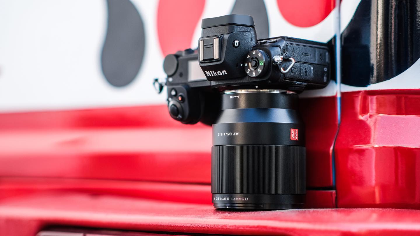 The Viltrox 85mm f/1.8 Z AF full-frame lens for Nikon Z-mount is 