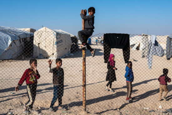 Children of defeated Islamic State militants in the Al-Hol refugee camp, Syria late 2019 / Z6, 35mm, f3.5, ISO 200