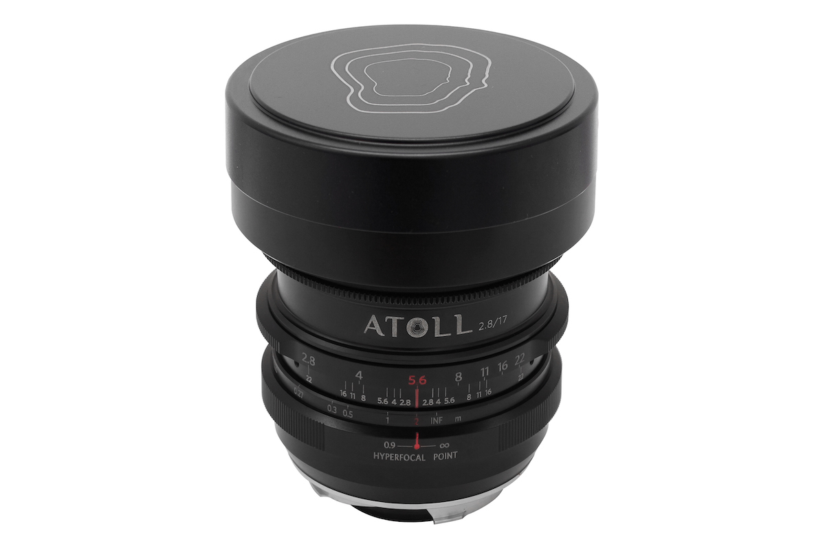 Now on Kickstarter: new Lomography Atoll ultra-wide 2.8/17 Art lens 