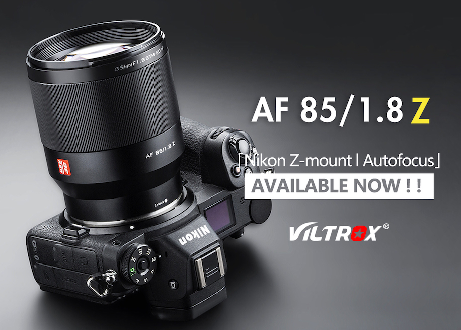 Viltrox 85mm F1.8 Z-mount Autofocus Prime Lens for Nikon Z Mirrorless