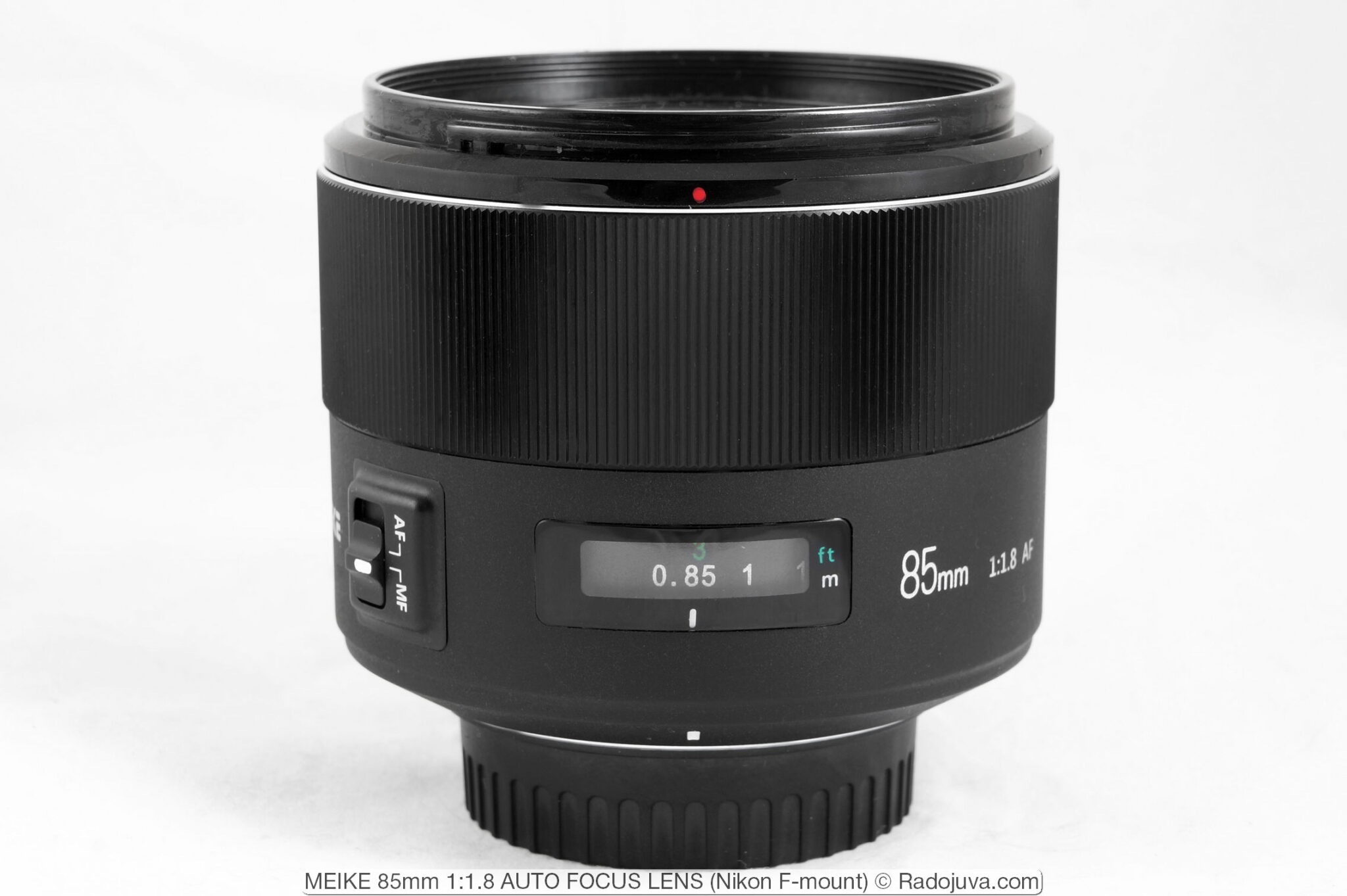 Meike MK 85mm f/1.8 AF full-frame lens for Nikon F-mount short review
