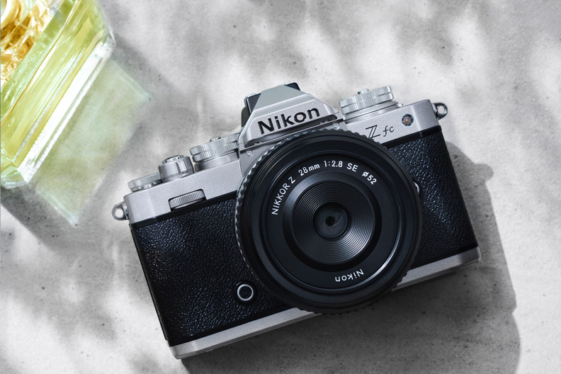 Nikon Z fc with Special Edition Prime Lens | Retro-inspired compact  mirrorless stills/video camera with matching 28mm f/2.8 prime lens | Nikon  USA