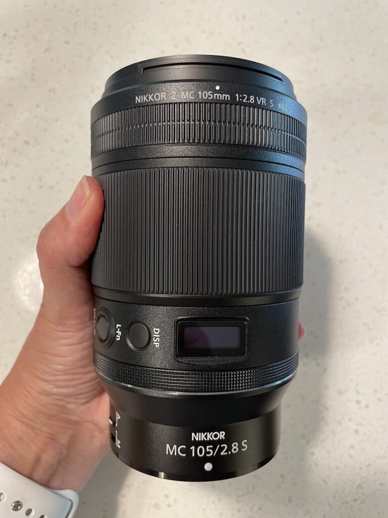 Nikon Nikkor Z MC 105mm F/2.8 VR S Macro FX Autofocus Lens For Z-Mount, Black {62
