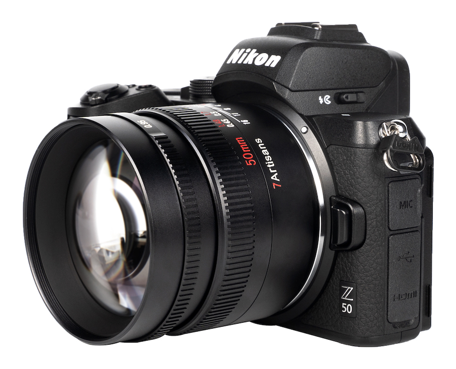7artisans 50mm F0.95 APS-C Manual Fixed Camera Lens for Nikon Z-Mount Z5 Z6 Z6II Z7 for Nikon ZFC Mirrorless Cameras 