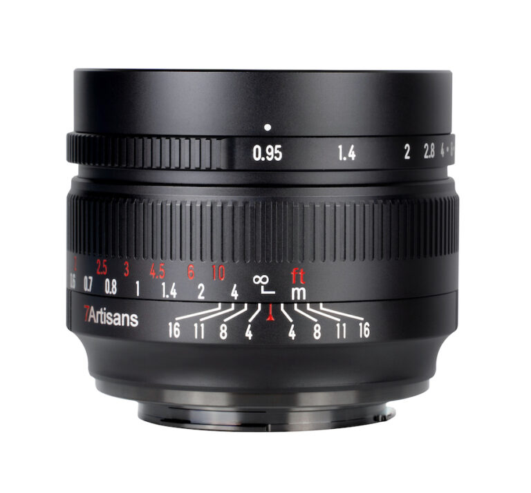 Announced: new 7Artisans 50mm f/0.95 APS-C lens for Nikon Z-mount