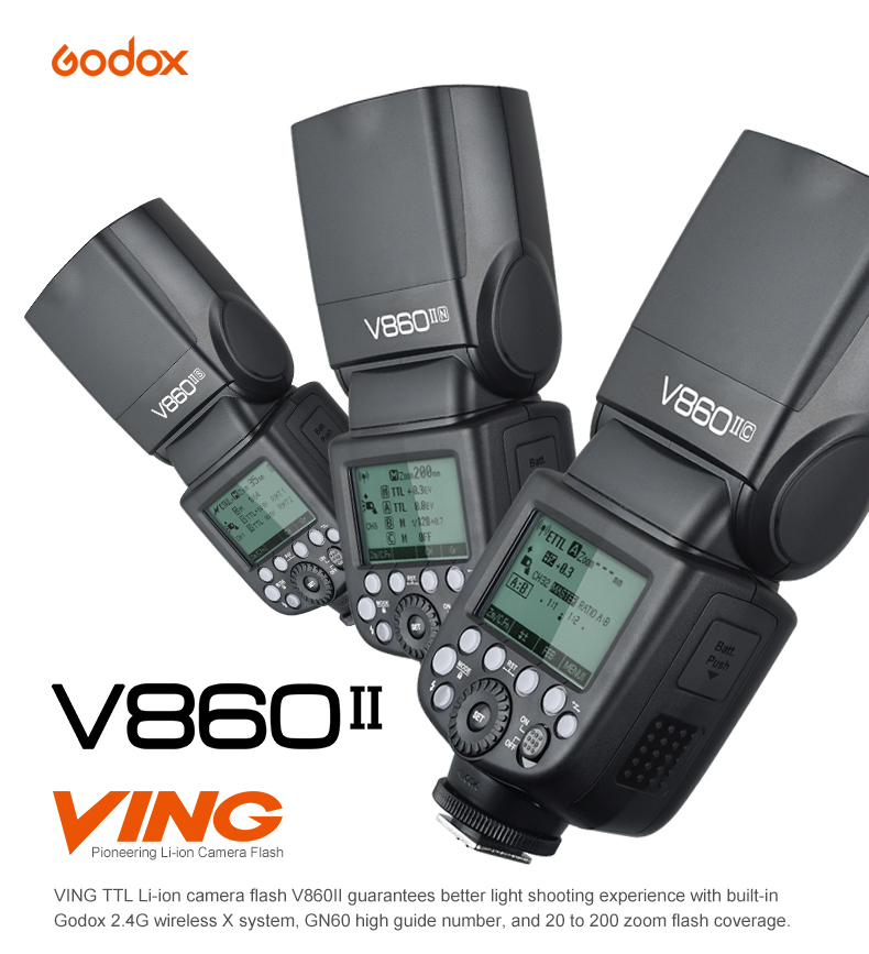 Godox Ving V860III TTL Li-Ion Flash pour Nikon