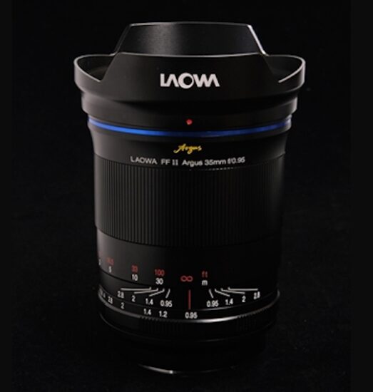 New Venus Optics Laowa FF II Argus 35mm f/0.95 lens for Nikon Z-mount