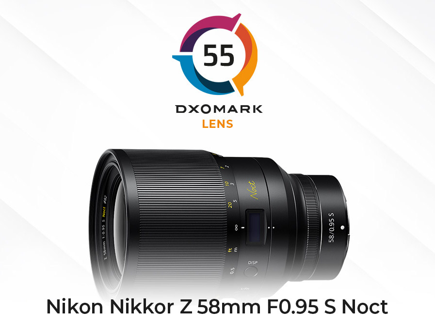 Nikon Nikkor Z 58mm f/0.95 S Noct lens tested at DxOMark: the 
