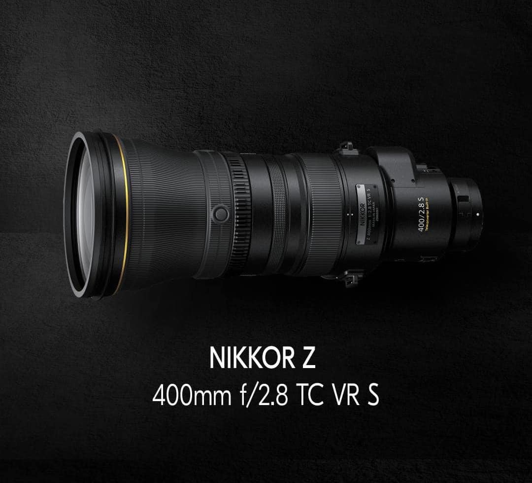 The Nikon NIKKOR Z 400mm f/2.8 TC VR S mirrorless lens for Z-mount