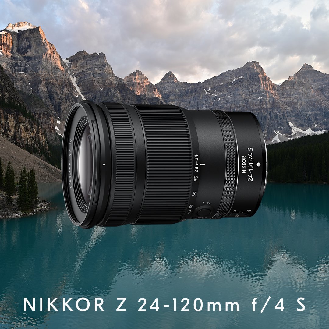 The Nikkor Z 24-120mm f/4 S lens will ship in two weeks from