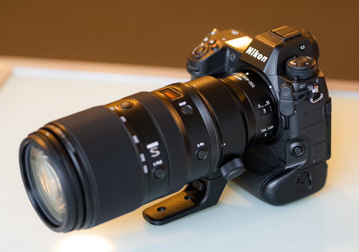 The Nikon NIKKOR Z 100-400mm f/4.5-5.6 VR S lens in stock at 