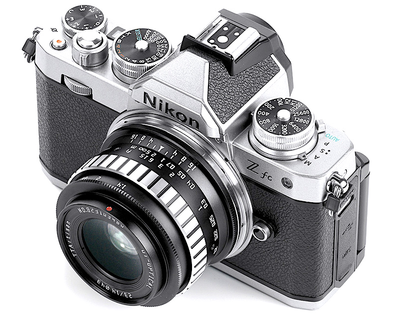 New TTartisan 23mm f/1.4 APS-C mirrorless lens for Nikon Z-mount 
