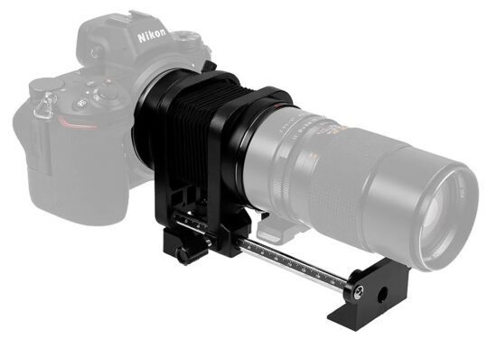 New: Fotodiox macro bellows for Nikon Z-mount (used for extreme close-up photography)