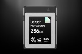The world's fastest Lexar Diamond Series CFexpress Type B memory cards