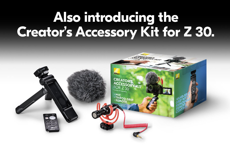 New: Nikon Creator's Accessory Kit for Z30 - Nikon Rumors