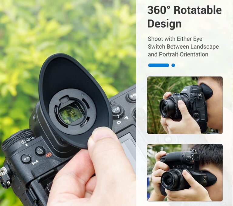New JJC eyecup for Nikon Z9 cameras a better alternative for the