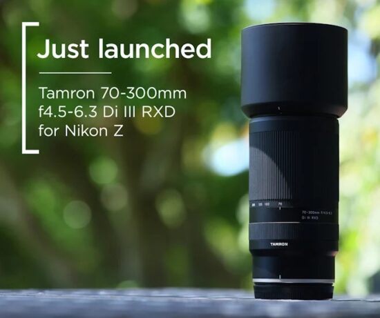 Tamron 70-300mm f/4.5-6.3 Di III RXD lens for Nikon Z-mount