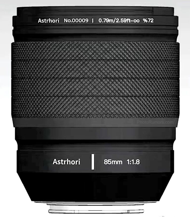 This is the upcoming Astrhori 85mm f/1.8 lens for Nikon Z-mount - Nikon