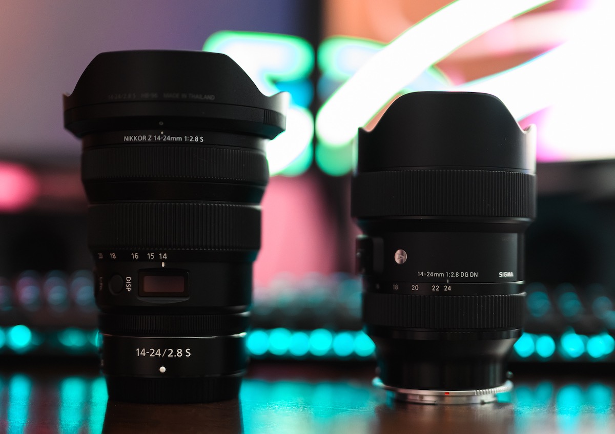 Sigma 14-24mm f/2.8 DG DN Art lens vs. Nikon NIKKOR Z 14-24mm f