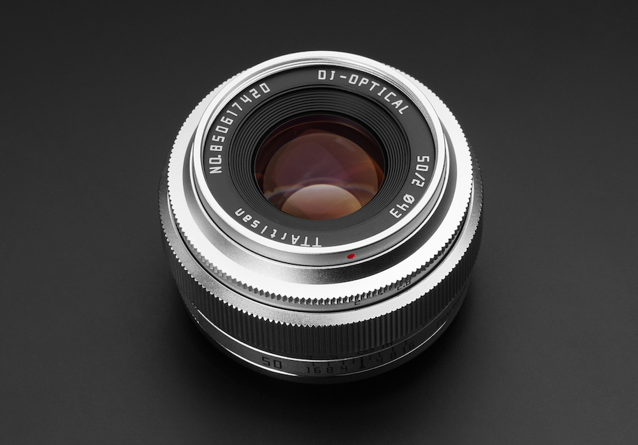 The TTArtisan 50mm f/2 full-frame manual focus mirrorless lens for