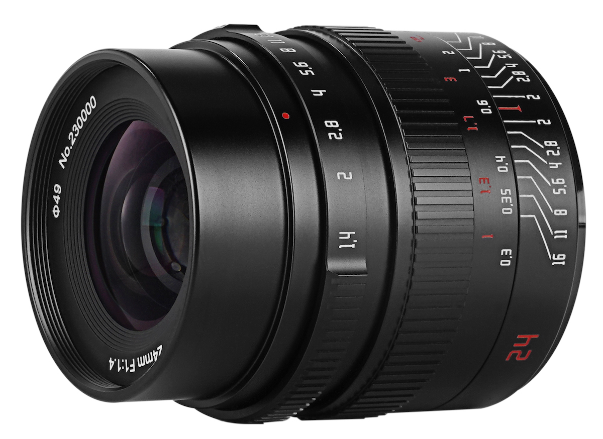 7artisans announced a new 24mm f/1.4 APS-C lens for Nikon Z-mount