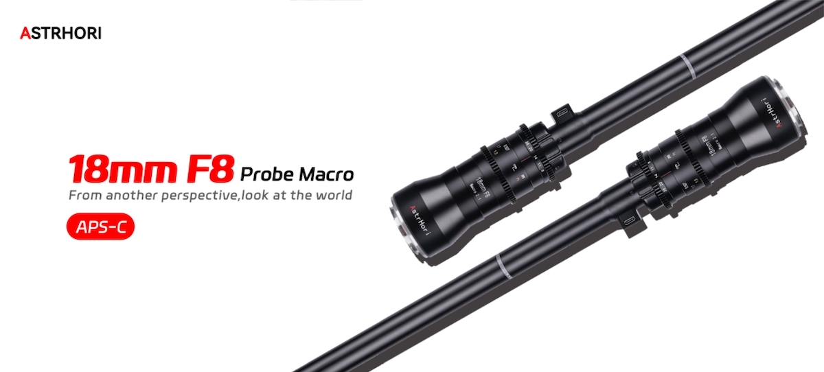 AstrHori 18mm f/8 APSC periscope probe macro lens for Nikon Zmount officially announced