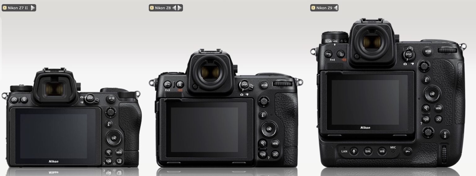 nikon-z7ii-vs-z8-vs-z9-size-and-specification-comparisons-nikon-rumors