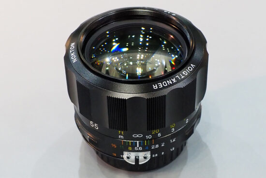 The new Voigtlander NOKTON 55mm f/1.2 SLIIs lens for Nikon F-mount