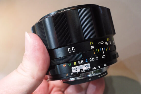 The new Voigtlander NOKTON 55mm f/1.2 SLIIs lens for Nikon F