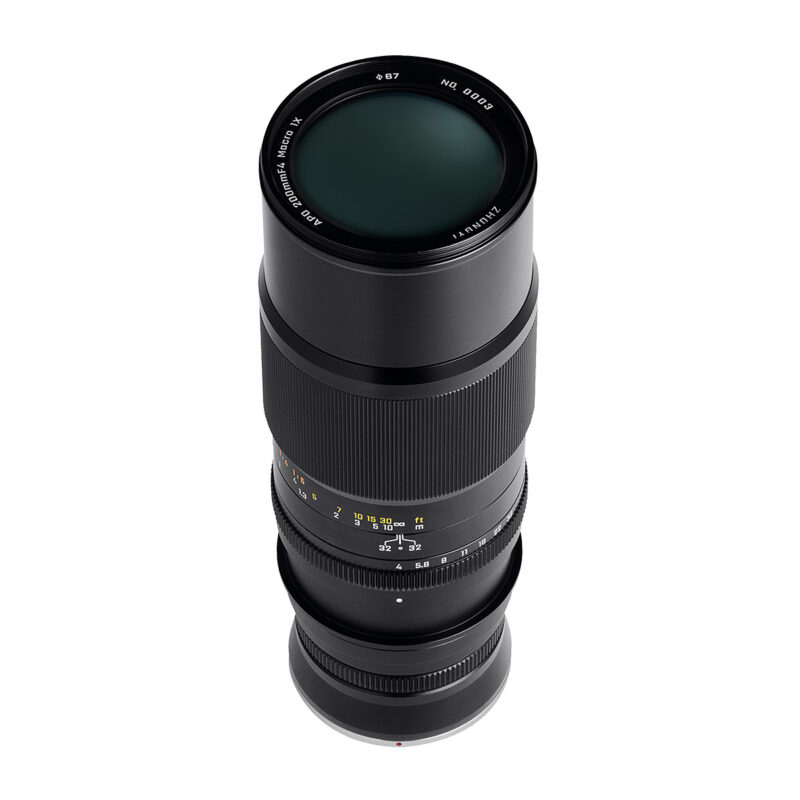 Zhongyi Optics Mitakon APO 200mm f/4 macro 1X full-frame lens for 