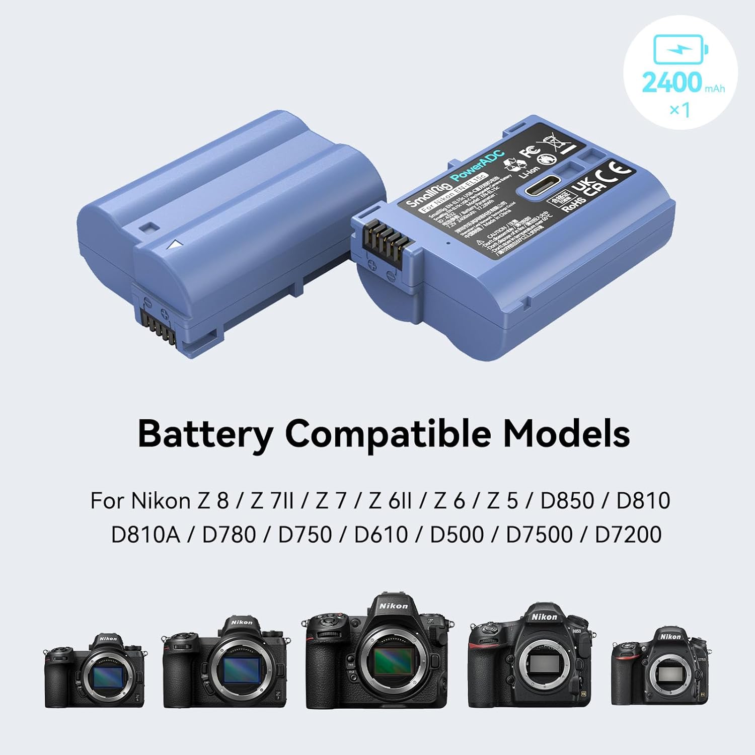 New SmallRig USBC fast charging batteries for Nikon cameras Nikon Rumors