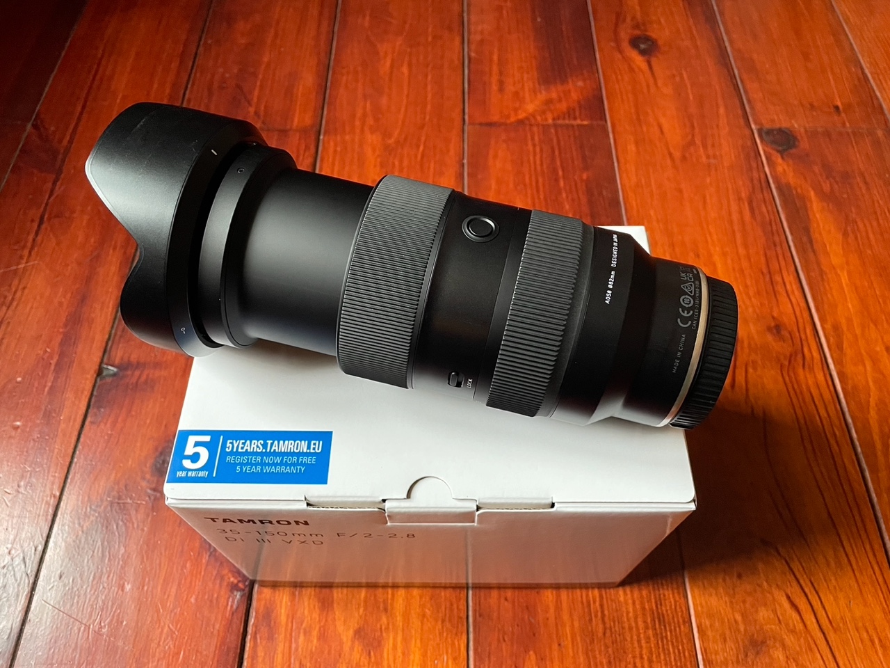 The Tamron 35150mm f/22.8 Di III VXD lens for Nikon Zmount is now