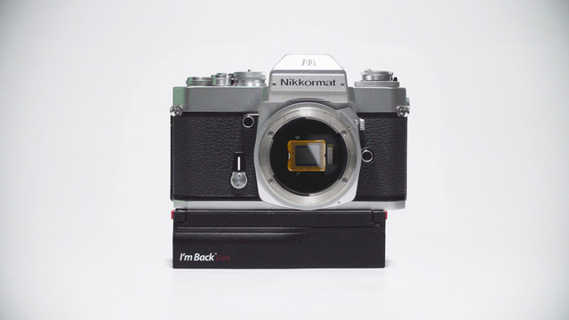 New on Kickstarter: “I'm Back Film” 20MP digital film cartridge for
