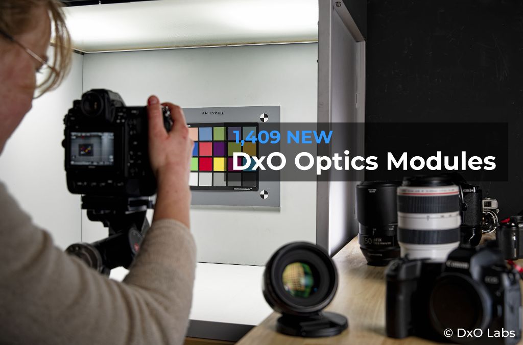 DxO released new Optics Modules with support for the Nikon Zf camera ...