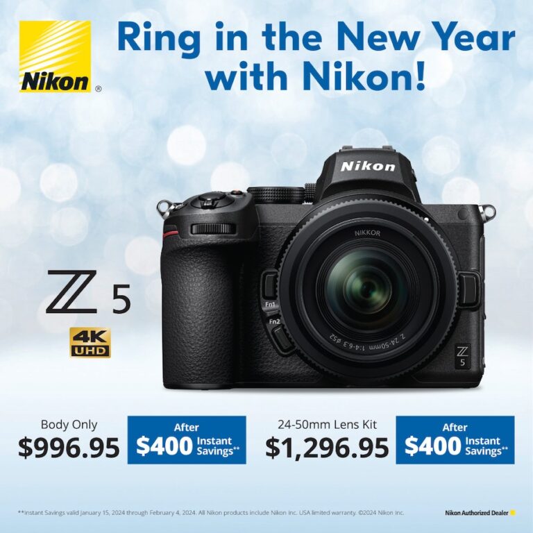 New Nikon USA rebates starting on Monday, European cashback extended