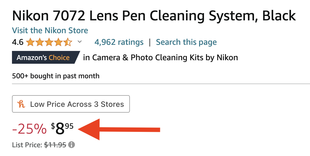 Deal of the day: Nikon 7072 lens cleaning pen now 25% off - Nikon Rumors