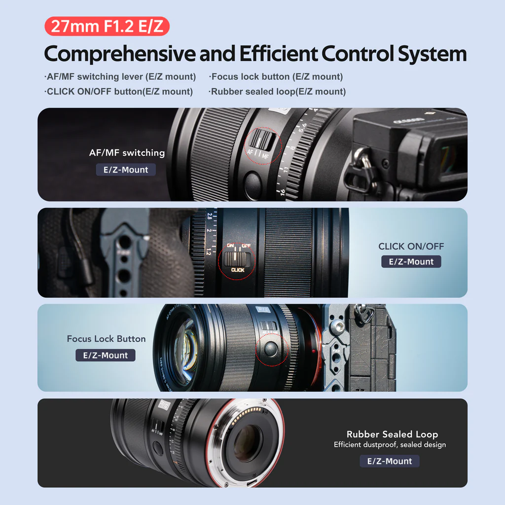 Viltrox AF 27mm f/1.2 Pro lens for Nikon Z mount officially Viltrox AF 27mm f/1.2 Pro lens for Nikon Z mount officially