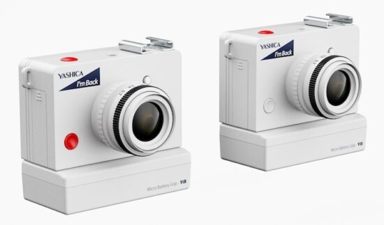 You can mount Nikon lenses to this new Yashica Micro camera (the smallest mirrorless camera with interchangeable lenses)