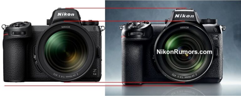 Nikon Z6 II Vs. Nikon Z6 III Side-by-side Comparisons - Nikon Rumors