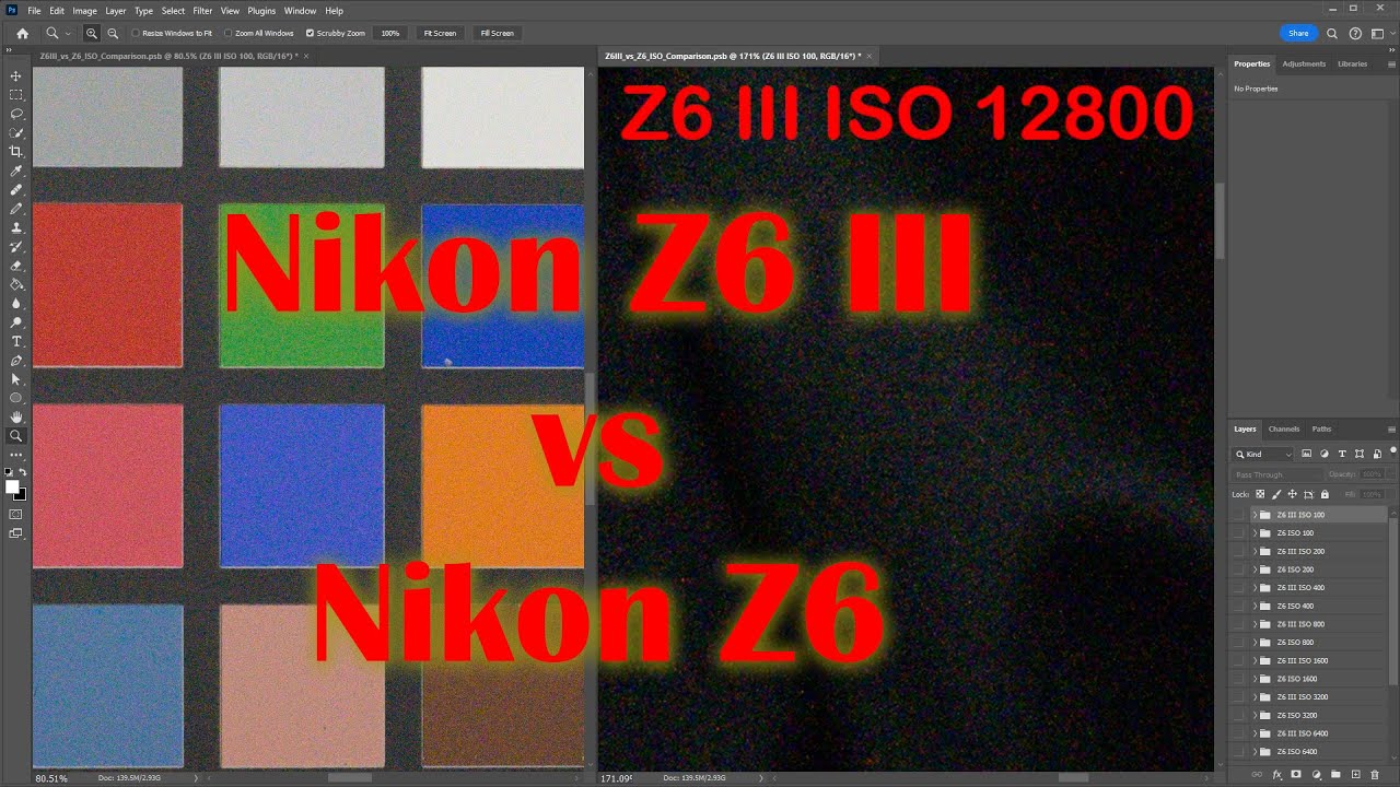 Nikon Z6 III vs. Nikon Z6 dynamic range and high ISO comparison - Nikon ...