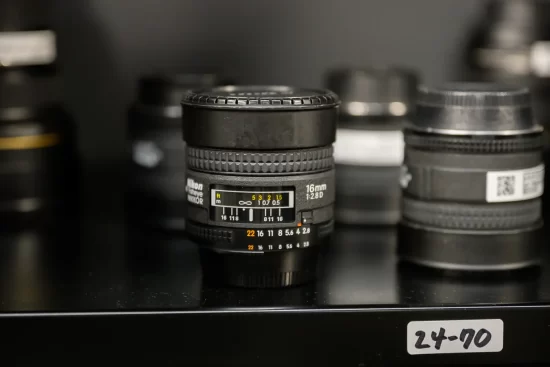 Old Nikkor SLR lenses