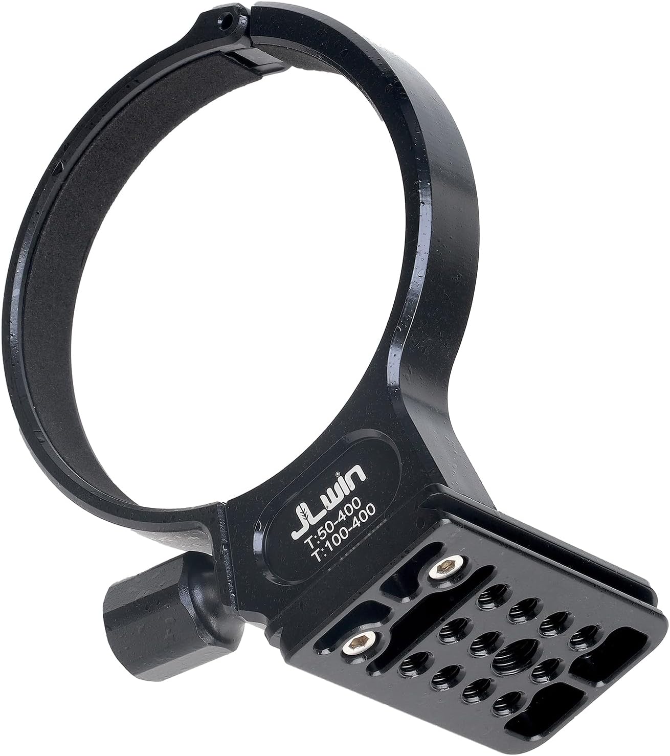 Anello Di Montaggio Per Treppiede In Alluminio Per Tamron 50-400mm E 100-400mm – Con Piastra Arca E Fori 1/4" 3/8"