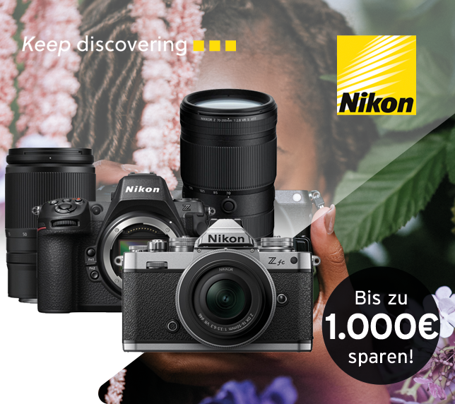 New Nikon savings in Europe: up to €1,000 (Sofortrabatt)