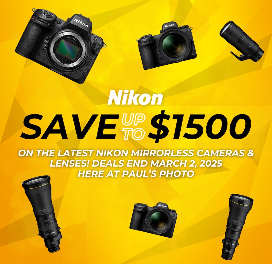 The current Nikon USA winter rebates are ending this weekend, and new spring savings to start in Europe