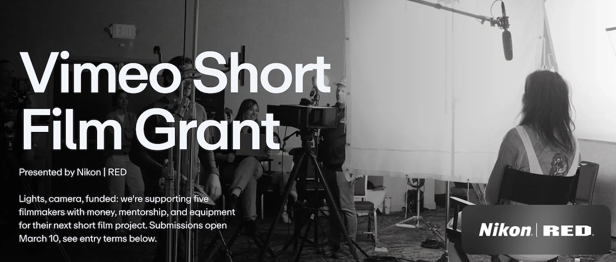 Vimeo launches short film grant in partnership with Nikon and RED