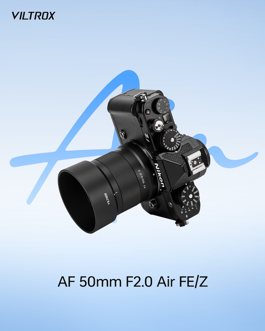 Viltrox AF 50mm f/2 AIR lens for Nikon Z-mount officially