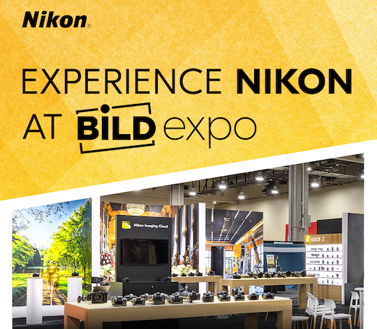 Nikon at the 2025 Bild Expo in NYC: schedule of speakers + free sensor cleaning + free registration (June 17-18)