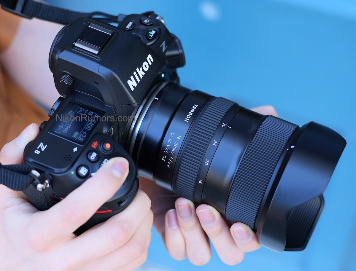 Tamron to announce a new 16-30mm f/2.8 Di III VXD G2 lens for Nikon Z-mount