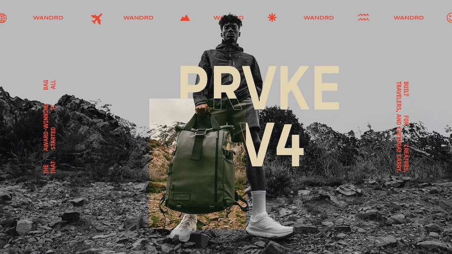 New WANDRD PRVKE V4 camera bag is now live on Kickstarter