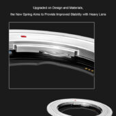 Megadap ETZ21 Pro+ Auto Focus Lens Adapter – Sony E-Mount Lens To Nikon Z-Mount Camera